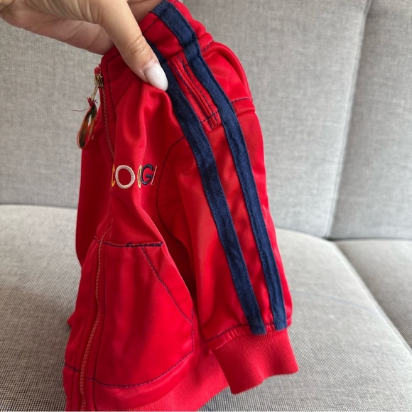 COOGI Baby Infant Zip Up Jacket Side Pockets Red Size 6/9 Months Unisex - Picture 5 of 8